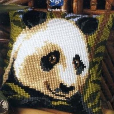 Vervaco 1200-631 Panda Cushion